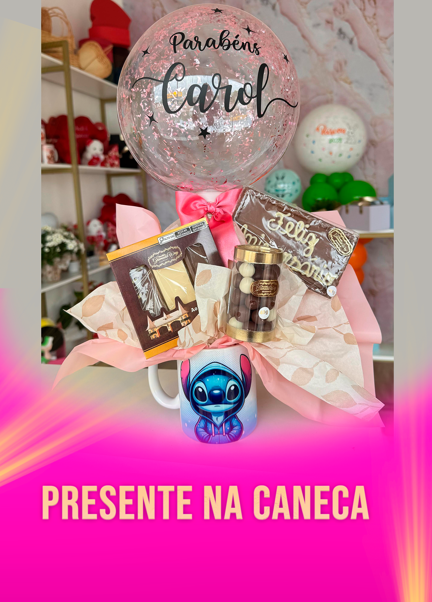 PRESENTE NA CANECA