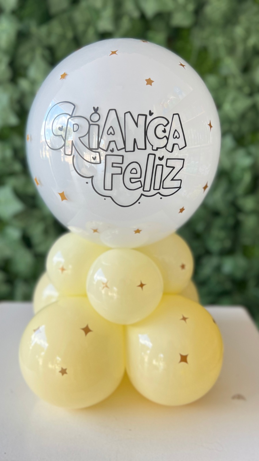 Exemplo de balão personalizado do catálogo Dia das Crianças