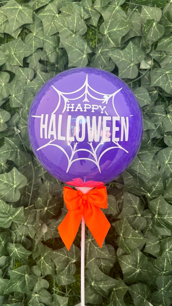 Exemplo de arte de balão do catálogo de Halloween